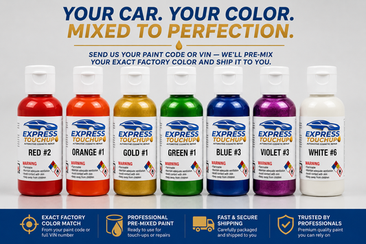 Custom Colors - Your Paint Made to Order