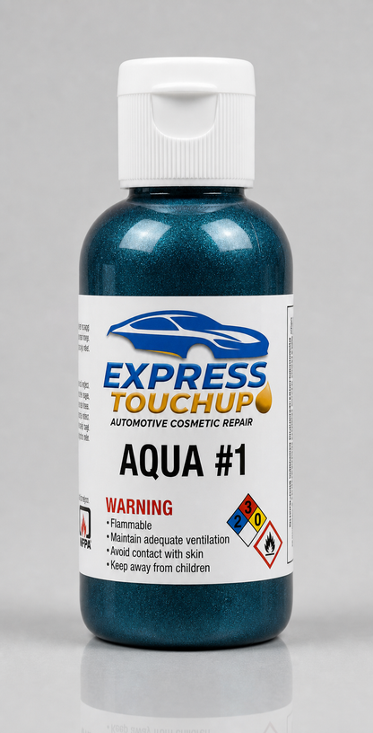 Express TouchUp ColorBox Refill Bottle - AQUA #1 - 2 oz