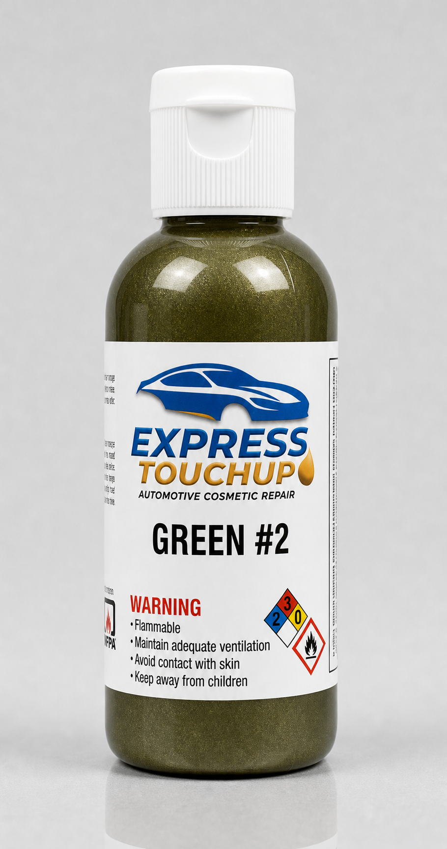 Express TouchUp ColorBox Refill Bottle - GREEN #2 - 2 oz