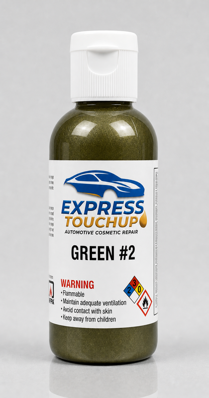 Express TouchUp ColorBox Refill Bottle - GREEN #2 - 2 oz