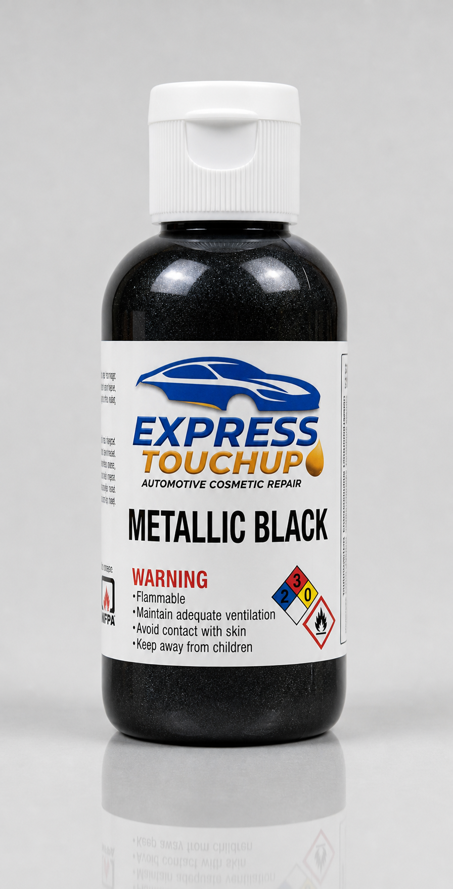 Express TouchUp ColorBox Refill Bottle - METALLIC BLACK - 2 oz