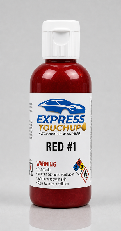Express TouchUp ColorBox Refill Bottle - RED #1 - 2 oz