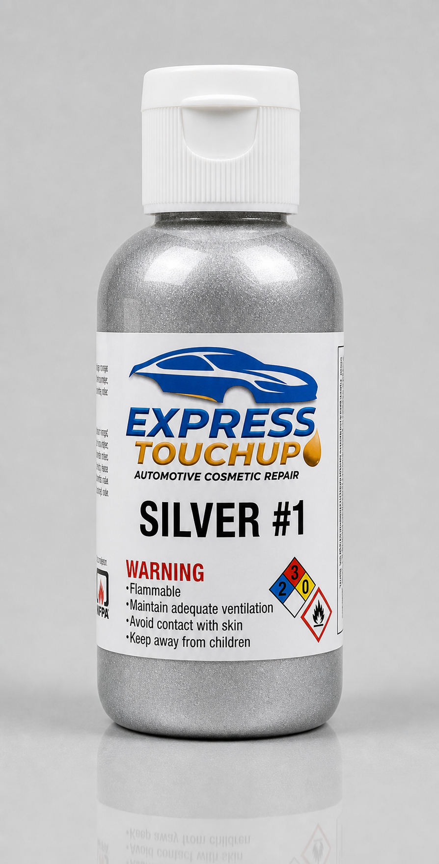 Express TouchUp ColorBox Refill Bottle - SILVER #1 - 1 oz