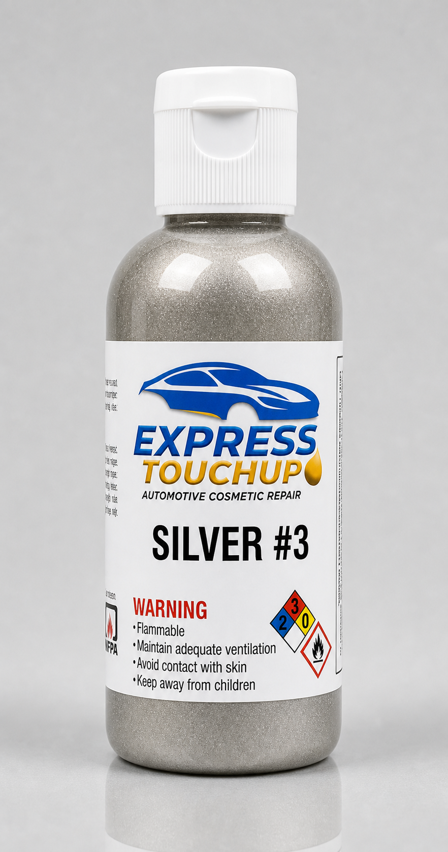 Express TouchUp ColorBox Refill Bottle - SILVER #3 - 2 oz
