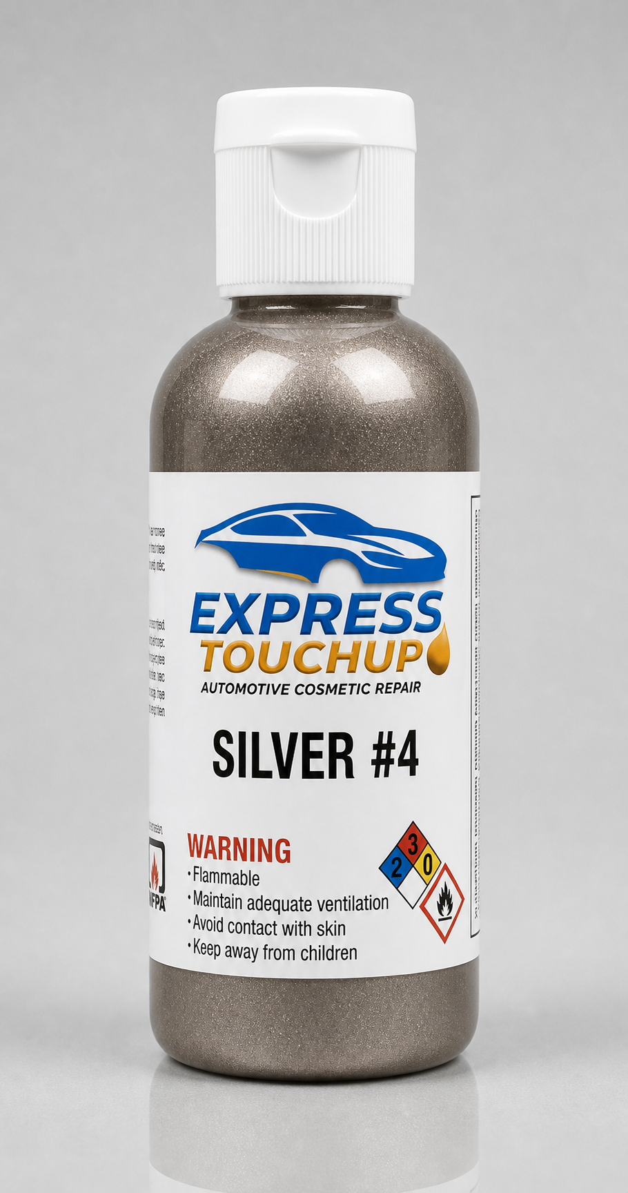 Express TouchUp ColorBox Refill Bottle - SILVER #4 - 2 oz